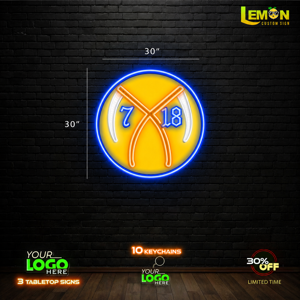 Club Patch | LED NEON SIGN ( 2 SIGNS)