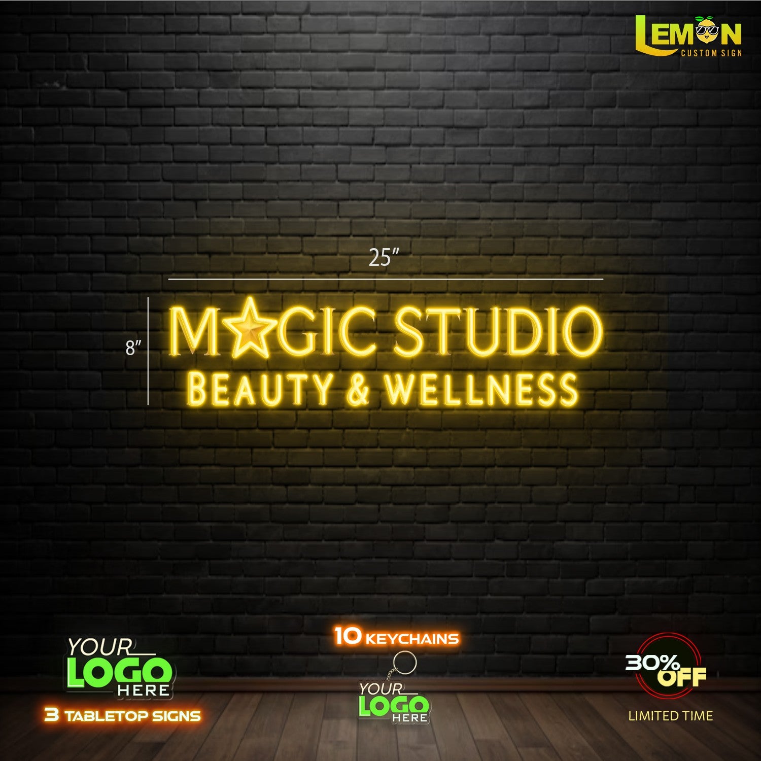 MAGIC STUDIO | LED NEON SIGN (2 SIGNS)
