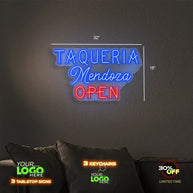 TAQUERIA MENDOZA | LED NEON SIGN