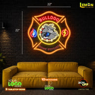 BULLDOG I LED NEON SIGN