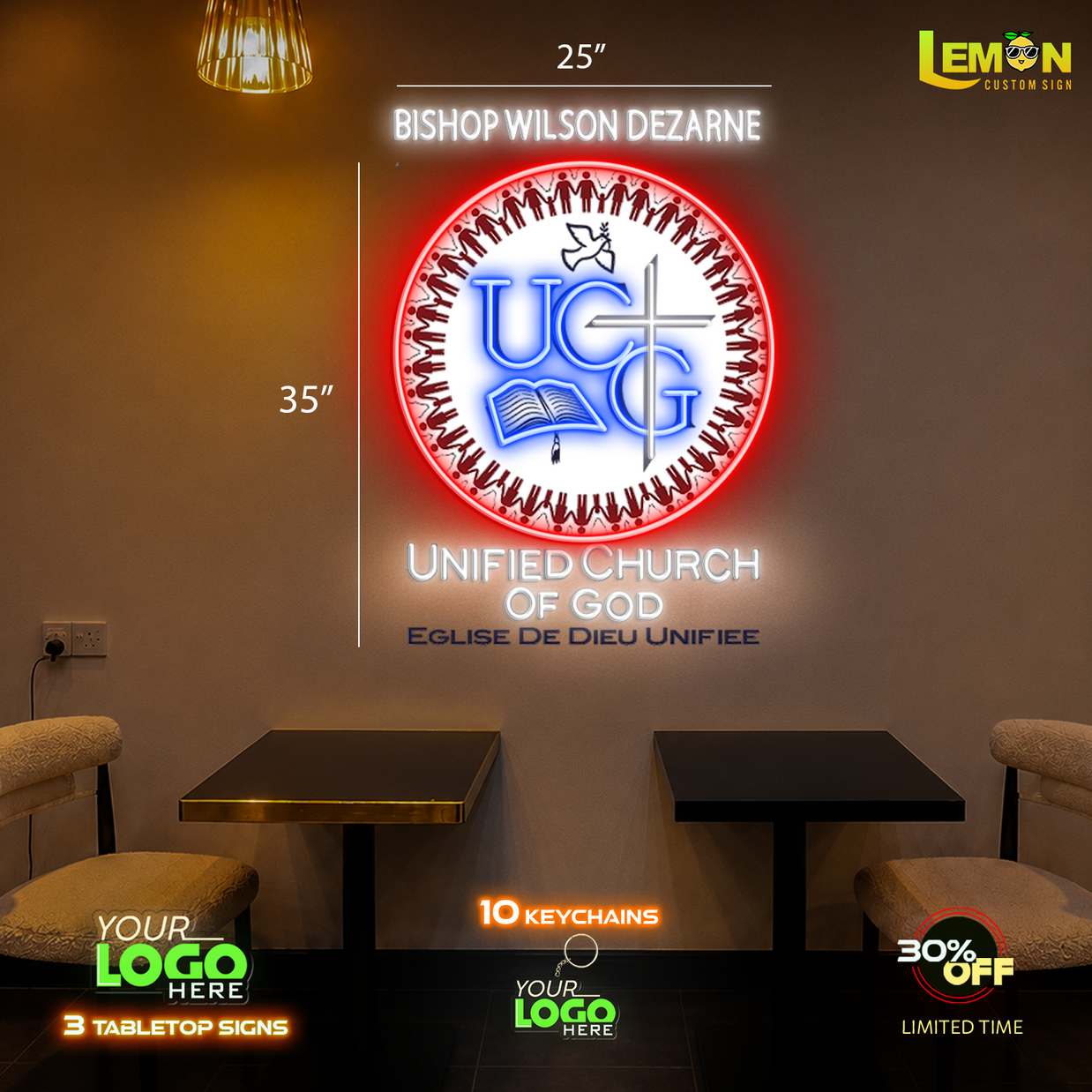 UNIFIED CHURCH OF GOD | LED NEON SIGN