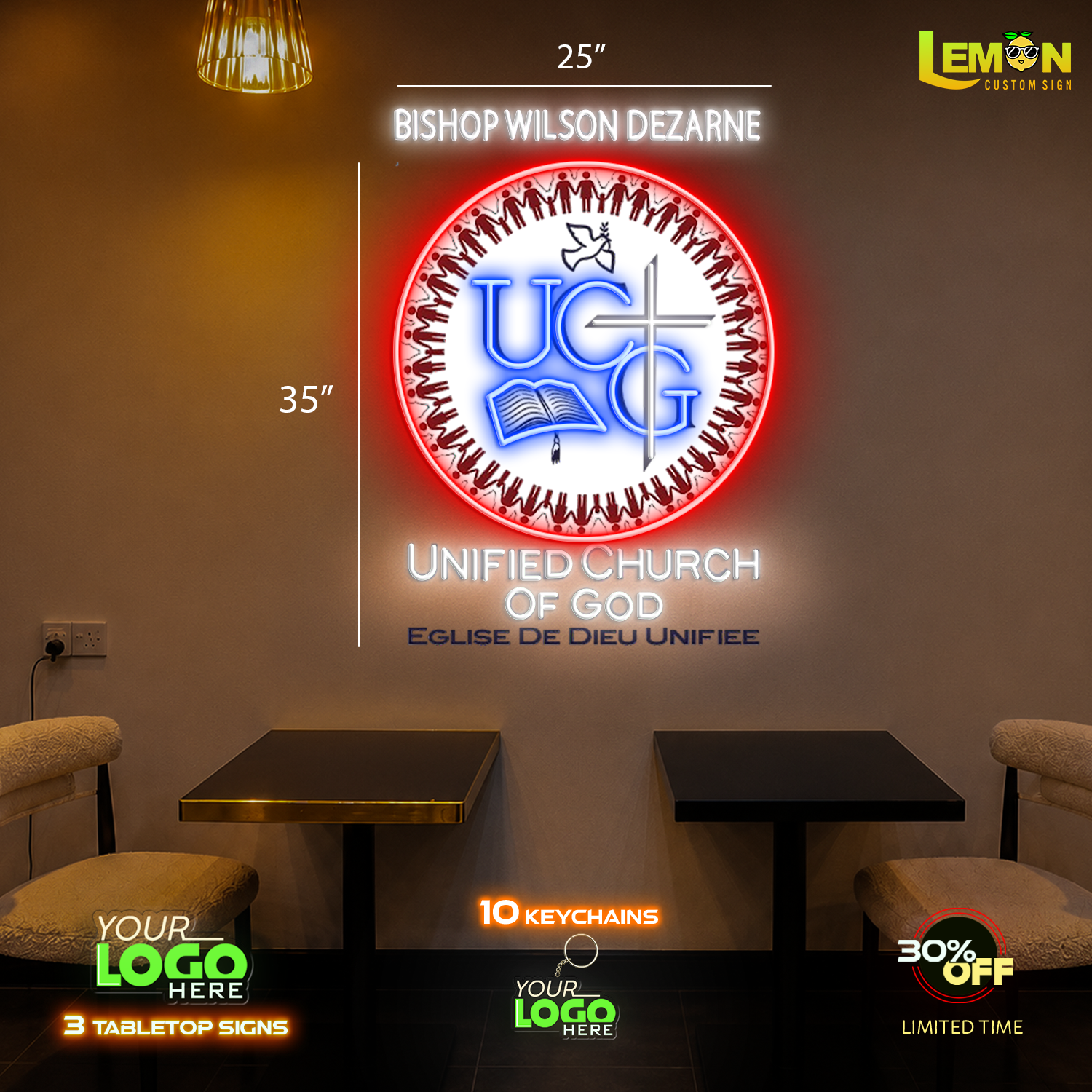 UNIFIED CHURCH OF GOD | LED NEON SIGN