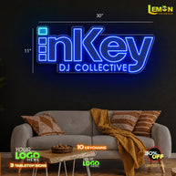 INKEY DJ COLLECTIVE | LED NEON SIGN