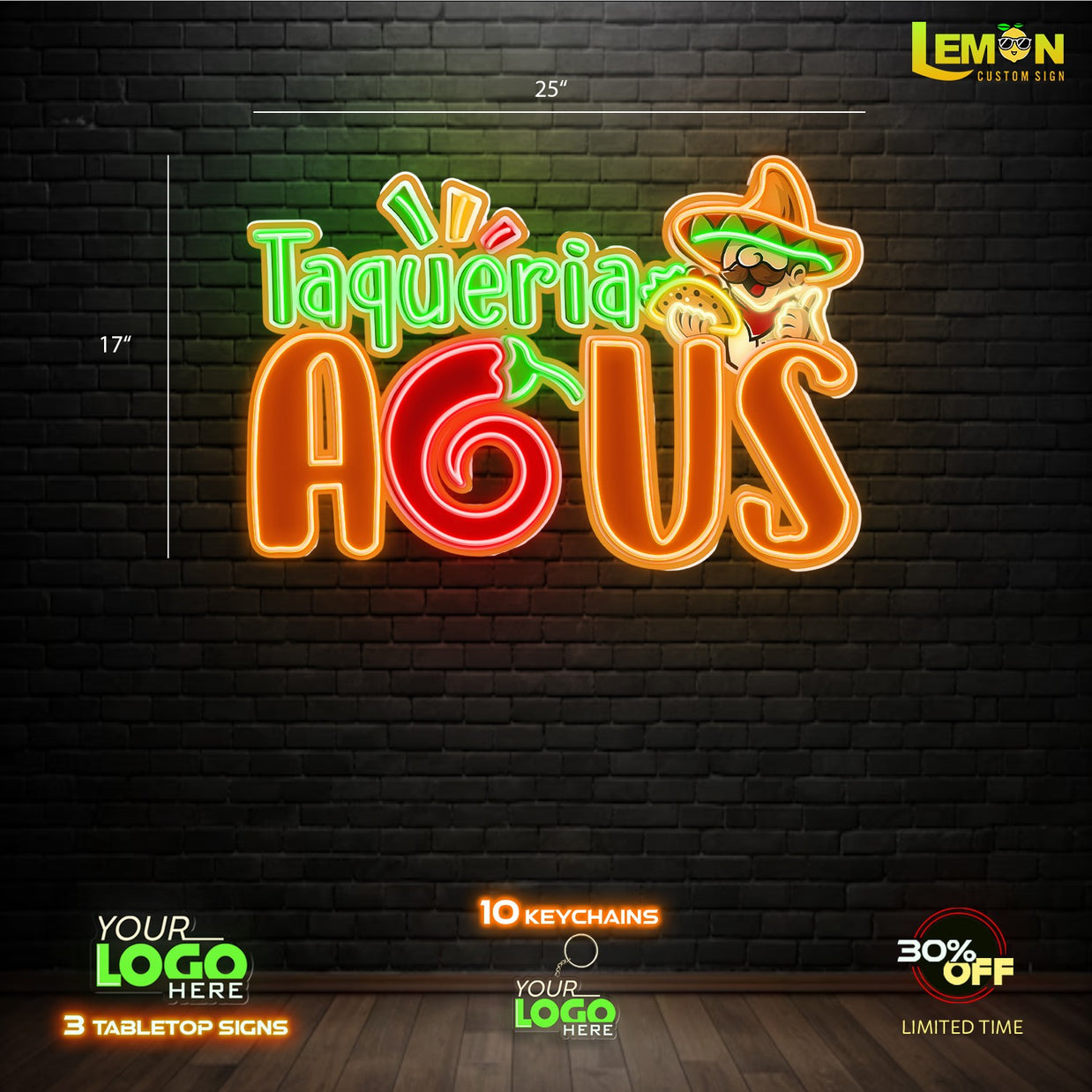 TEQUERIA AGUS | LED NEON SIGN
