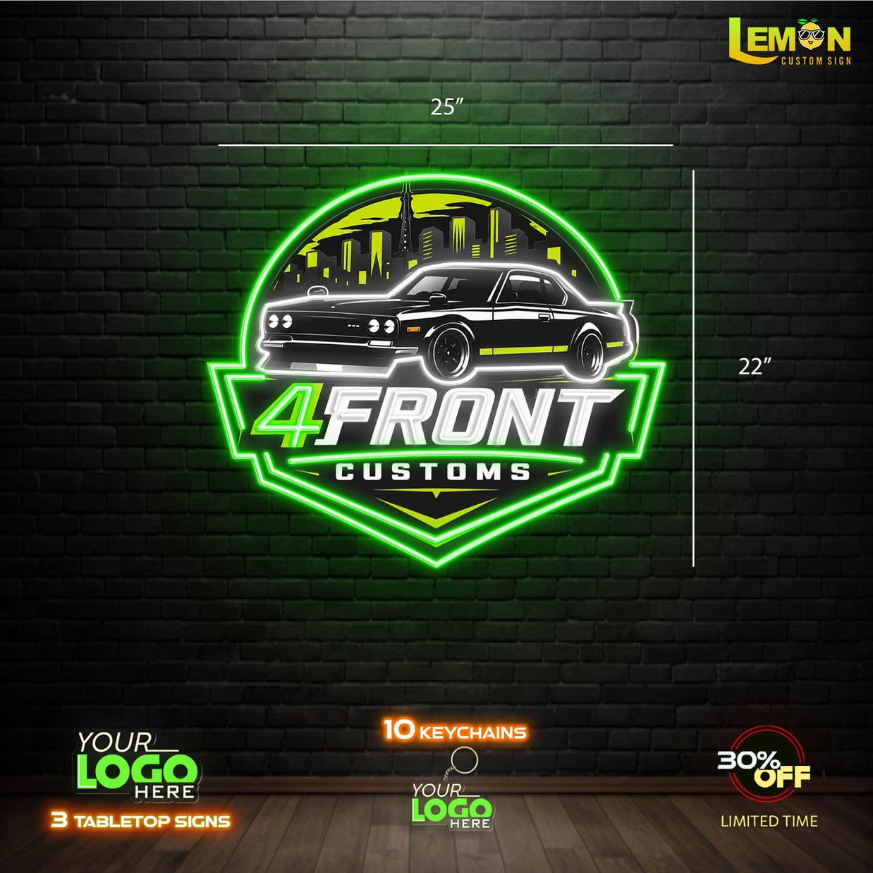 4 FRONT | LED NEON SIGN