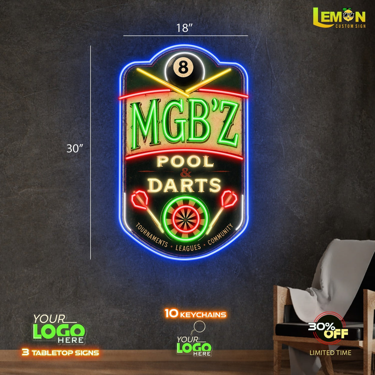 MGB'Z | LED NEON SIGN