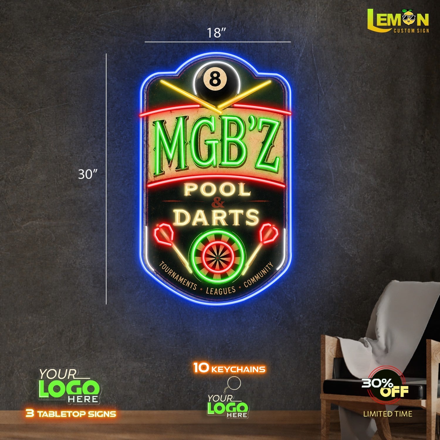 MGB'Z | LED NEON SIGN