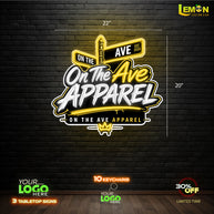 ON THE AVA APPAREL  | LED NEON SIGN
