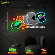 TRANSFERCANNON - Led Neon Sign (2 SIGNS)