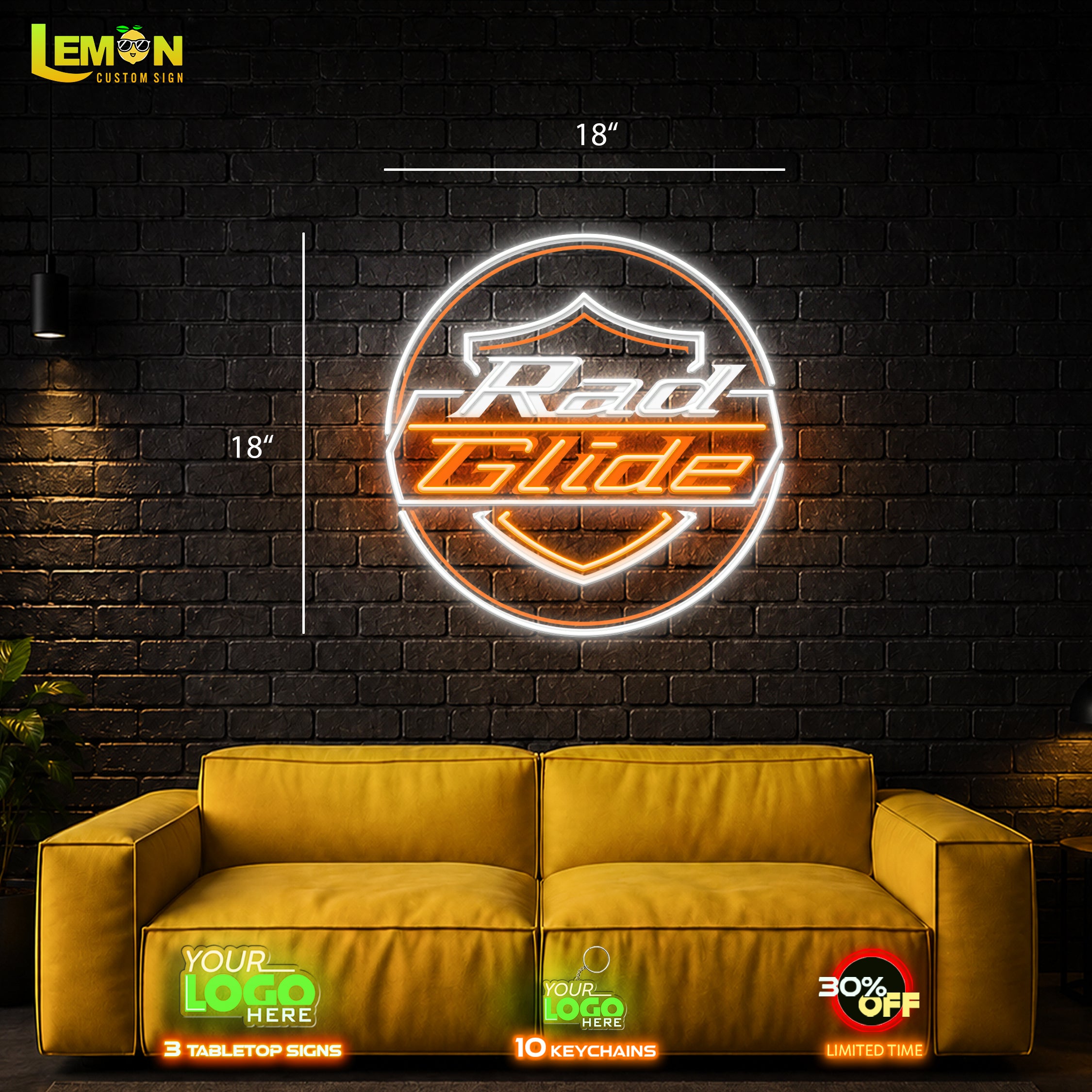 Rad Glide | LED NEON SIGN