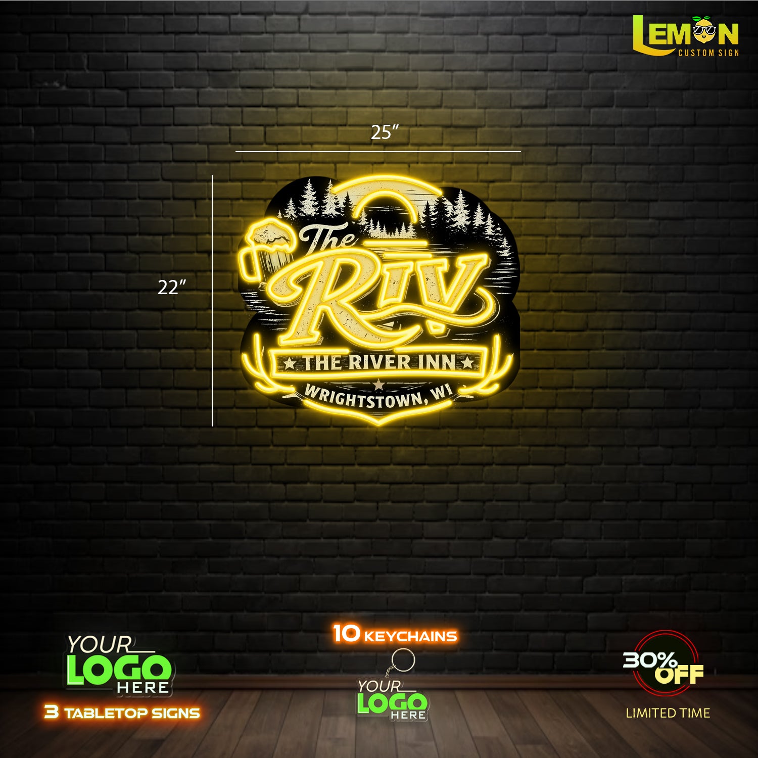 The RIV | LED NEON SIGN