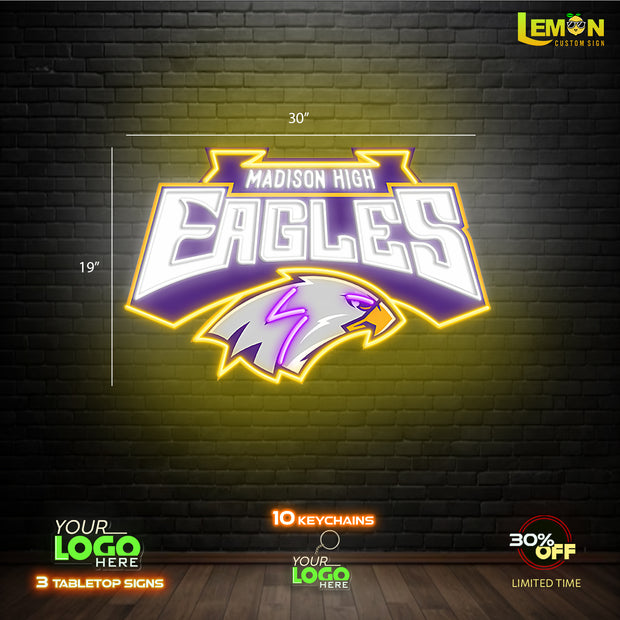 Madison High School Eagles | LED NEON SIGN