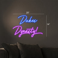 Ryan & April; Dukes Dynasty!; Scorpio's | LED NEON SIGN (3 SIGNS)