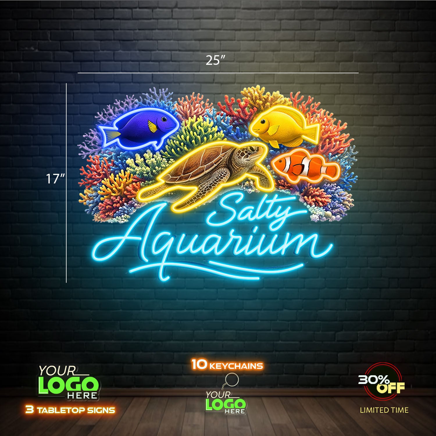 Salty Aquarium | LED NEON SIGN
