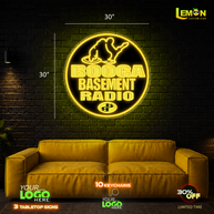 RNB & BOOGA | Led Neon Sign (RGB LED - 2 SIGNS)