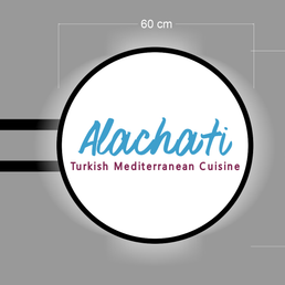 ALACHATI | ILLUMINATED BLADE  SIGN