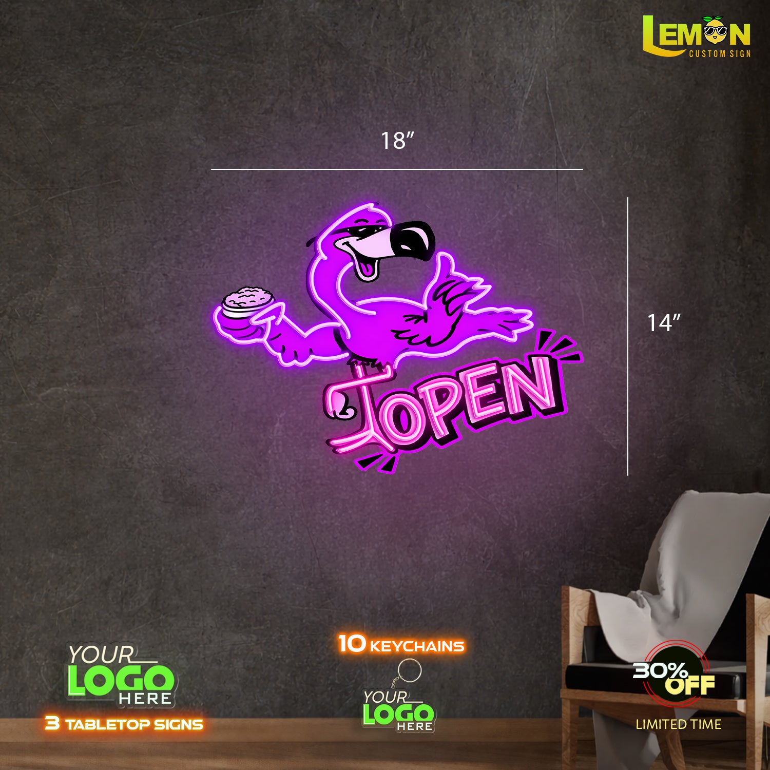 OPEN SIGN | LED NEON SIGN