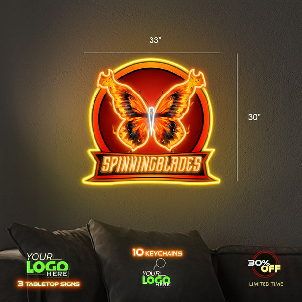 SPINNINGBLADES | LED NEON SIGN