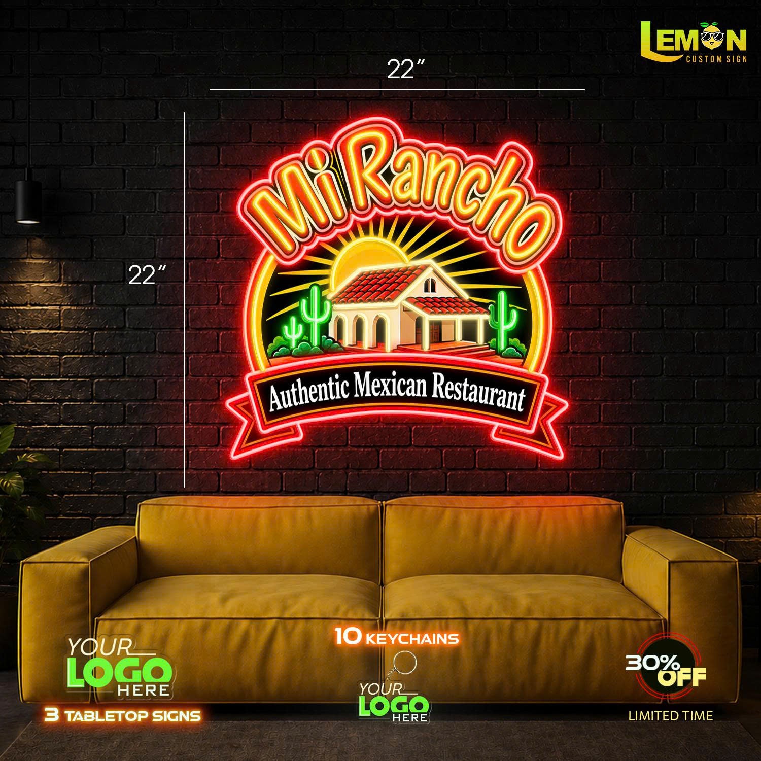 MI RANCHO | LED NEON SIGN