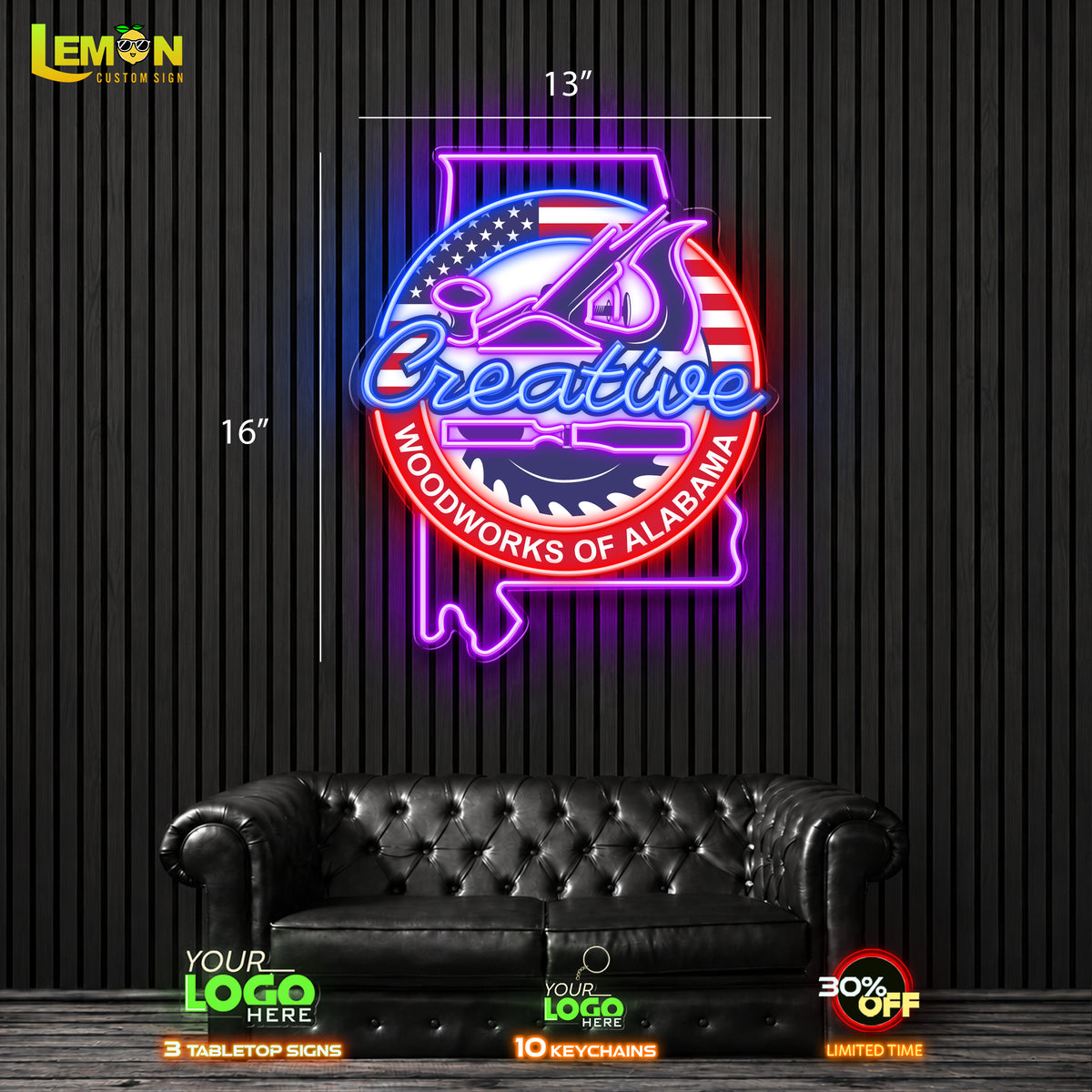 Creative & MCS | Led Neon Sign (2 SIGNS)