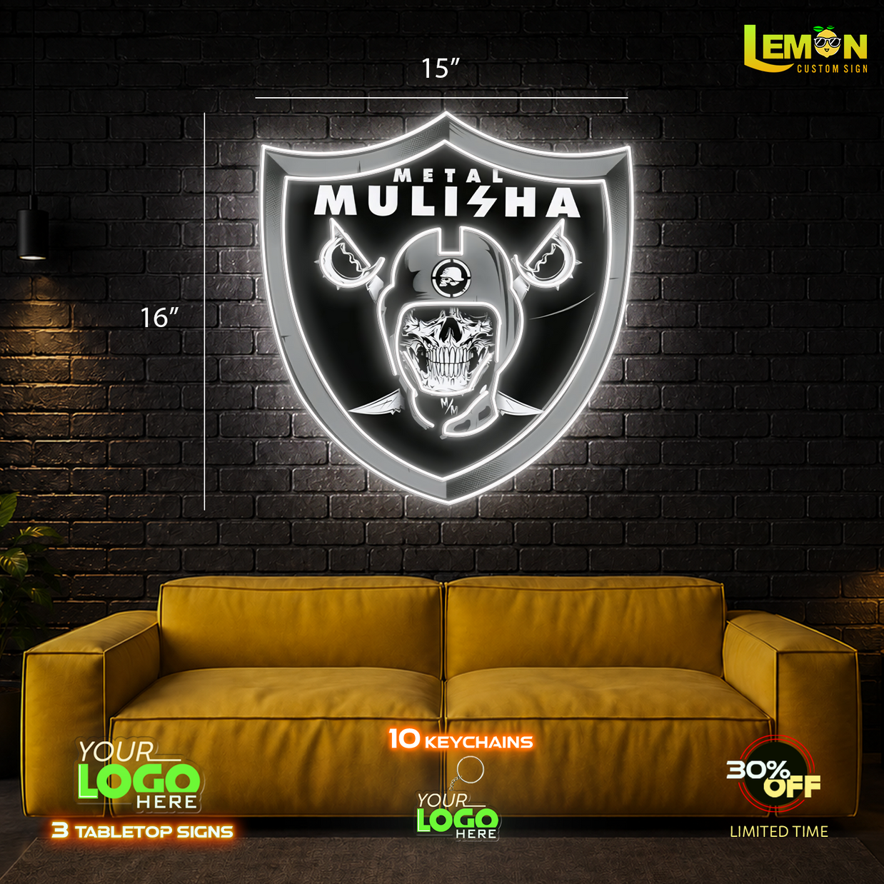 METAL MULISHA | LED NEON SIGN