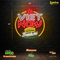 VIET NOW | LED NEON SIGN