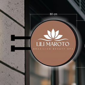 Lili Maroto | ILLUMINATED BLADE SIGN 1