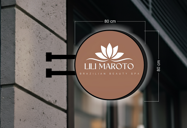Lili Maroto | ILLUMINATED BLADE SIGN 1