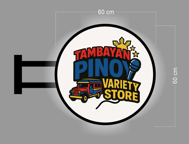 TAMBAYAN PINOY | ILLUMINATED BLADE SIGN