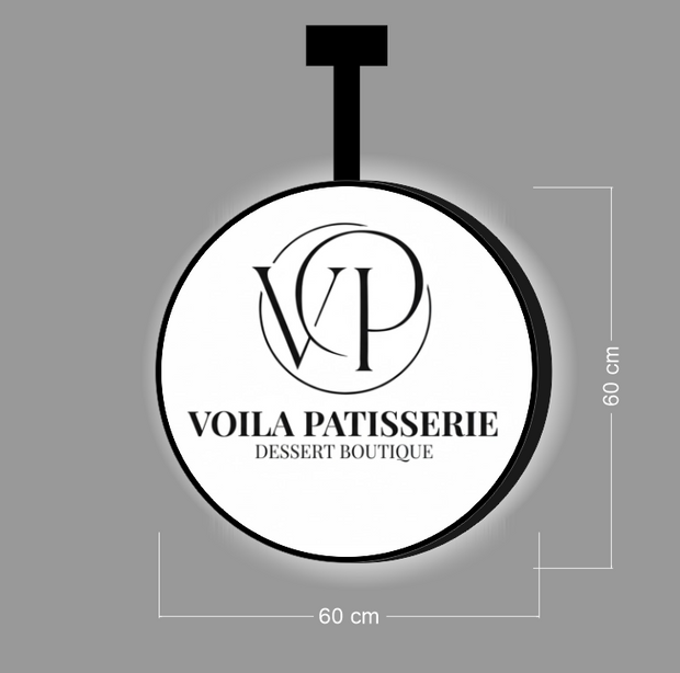 VOILA PATISSERIE | ILLUMINATED BLADE SIGN