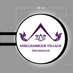 SHELLHARBOUR VILLAGE | ILLUMINATED BLADE  SIGN1