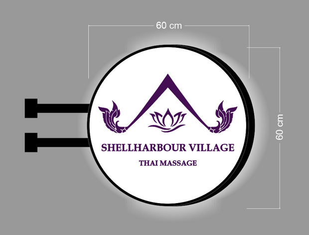 SHELLHARBOUR VILLAGE | ILLUMINATED BLADE  SIGN1