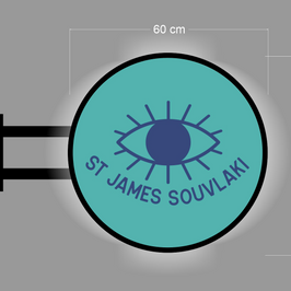 ST JAMES SOUVLAKI | Illuminated Blade Sign