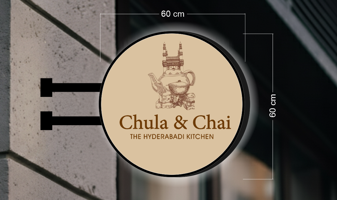 CHULA & CHAI | ILLUMINATED BLADE SIGN