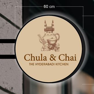 CHULA & CHAI | ILLUMINATED BLADE SIGN