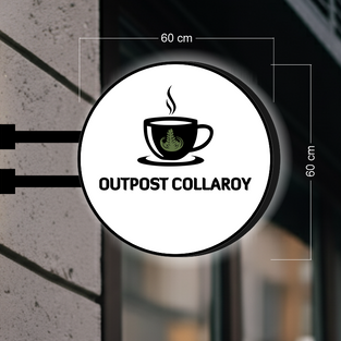 Outpost Collaroy | ILLUMINATED BLADE SIGN1