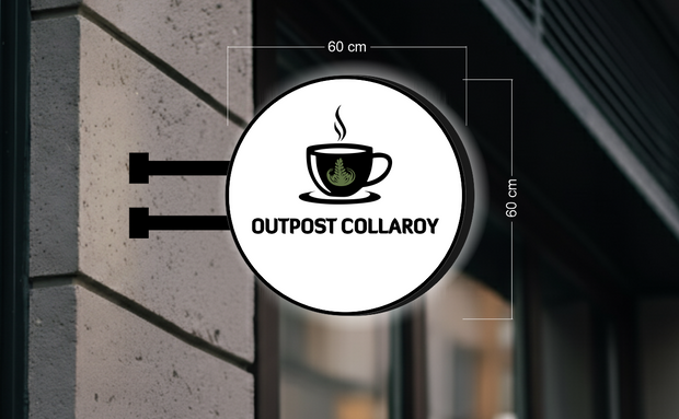 Outpost Collaroy | ILLUMINATED BLADE SIGN1