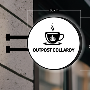Outpost Collaroy | ILLUMINATED BLADE SIGN