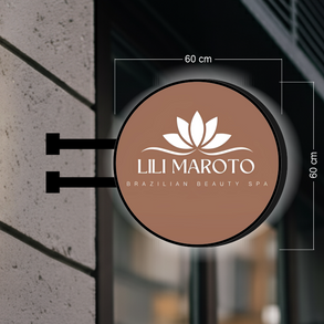 LILI MAROTO | ILLUMINATED BLADE SIGN