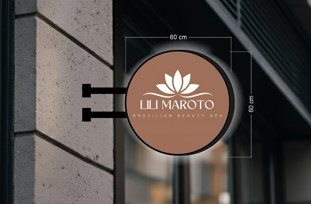 LILI MAROTO | ILLUMINATED BLADE SIGN
