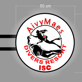 DIVERS RESORT | ILLUMINATED BLADE  SIGN