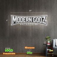 MODERN GODZ | LED NEON SIGN (LED RGB)