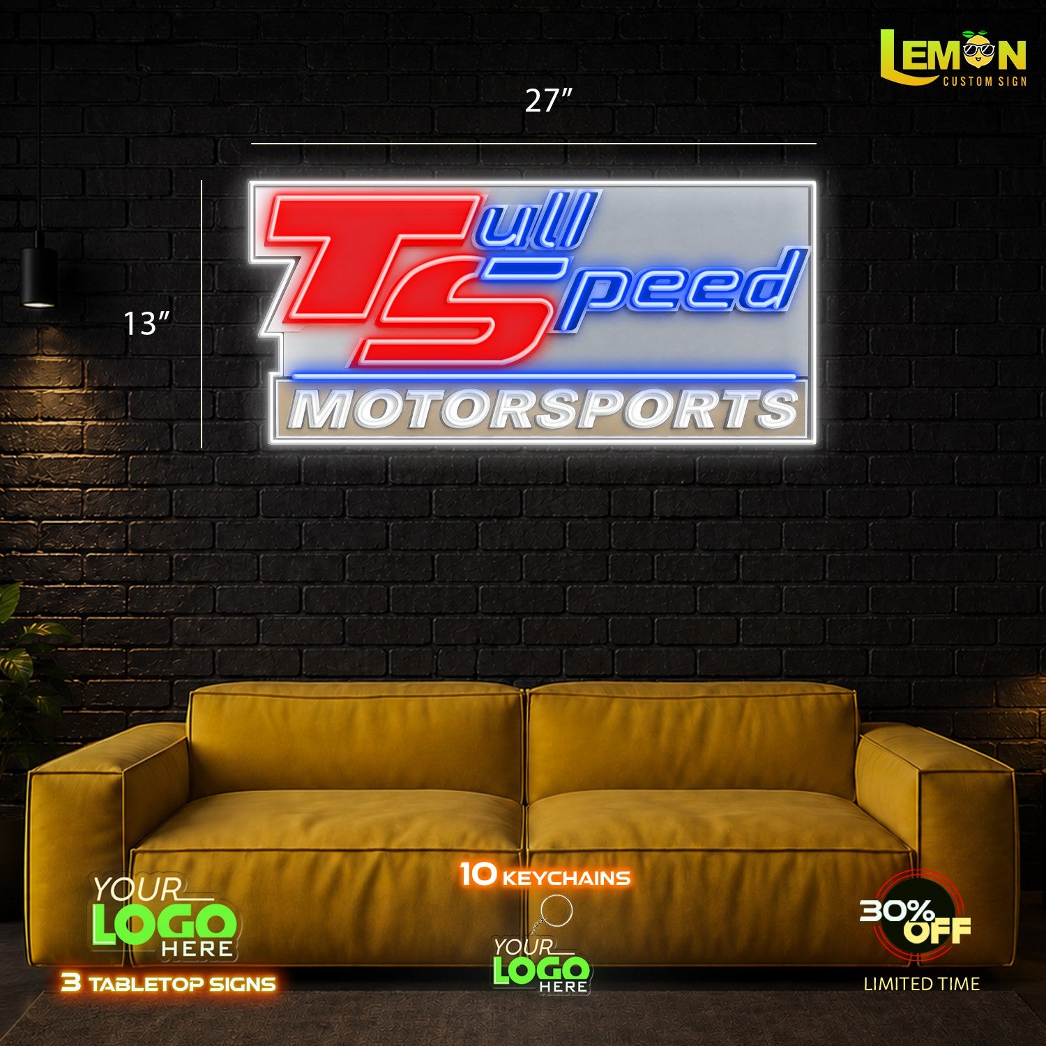 TOY SPEEED | LED NEON SIGN (WATERPROOF)