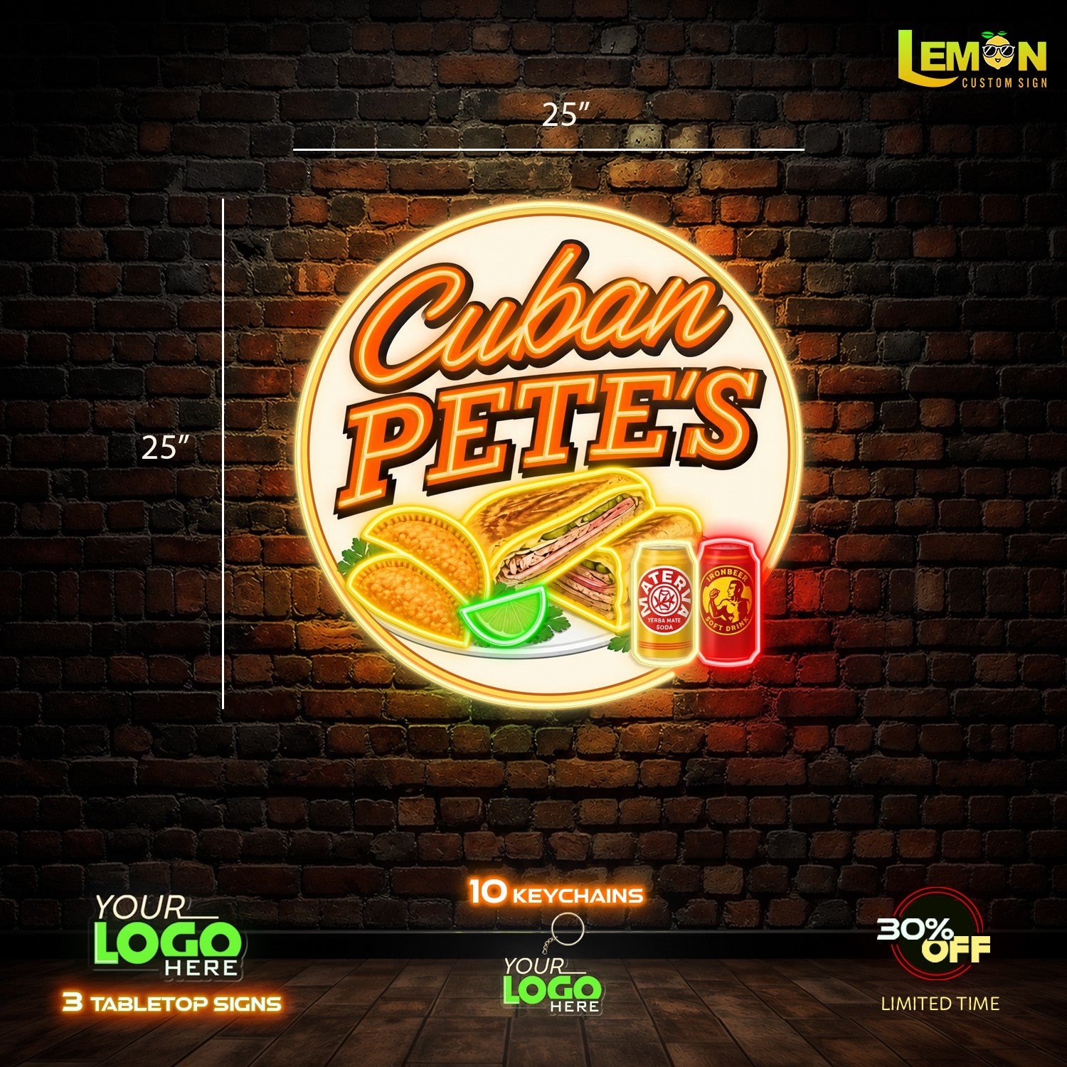 Cuban PETE'S | LED NEON SIGN