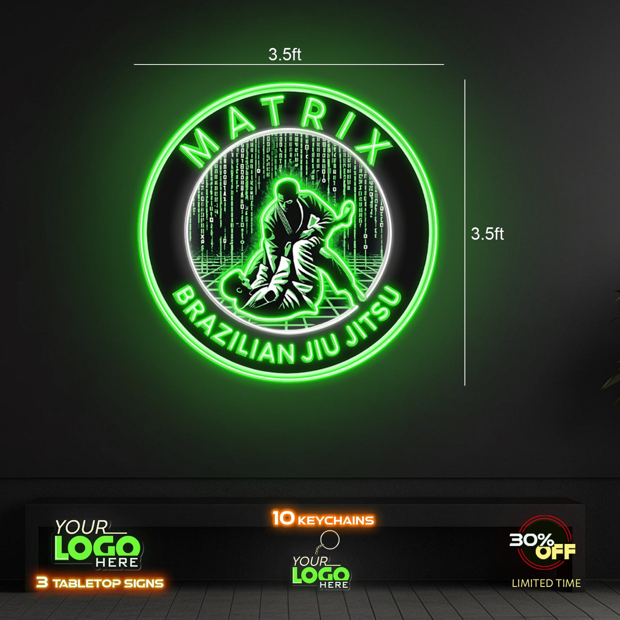 MATRIX LOGO | LED NEON SIGN
