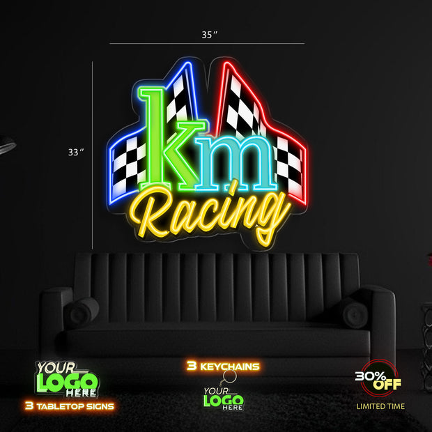KM Racing | LED NEON SIGN