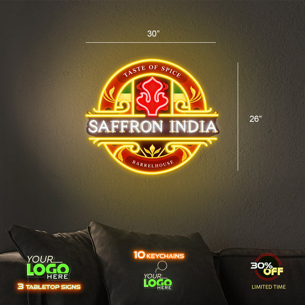 SAFFRON INDIA | LED NEON SIGN