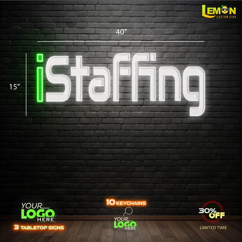 ISTAFFING | LED NEON SIGN