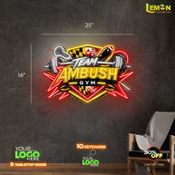 AMBUSH GYM | LED NEON SIGN