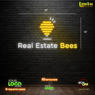 REAL ESTATE BEES | LED NEON SIGN